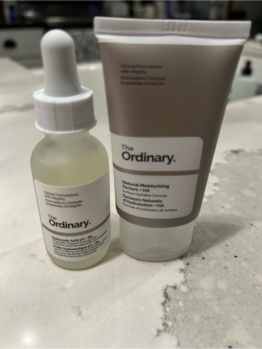 The Ordinary Skincare Set - White & Taupe